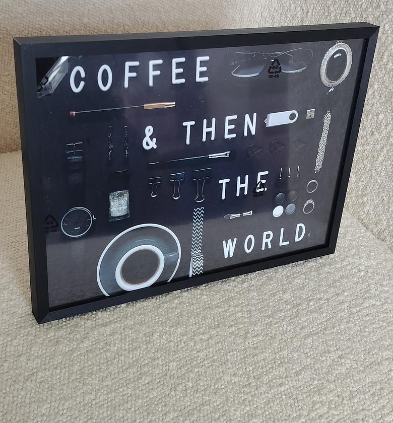 Coffee then the world  image