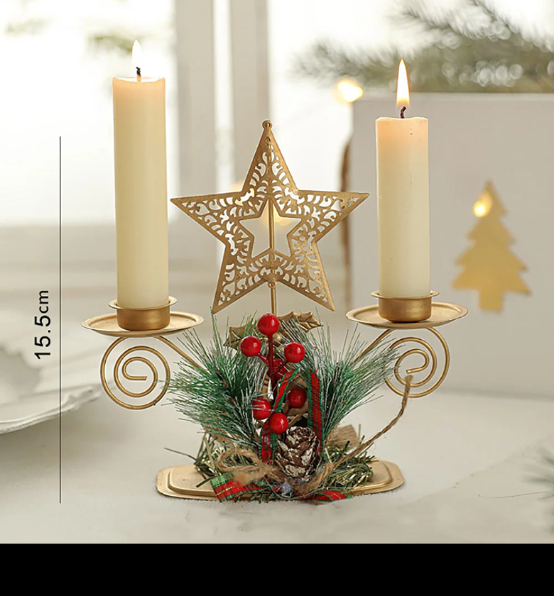 Christmas Candle Holders  image