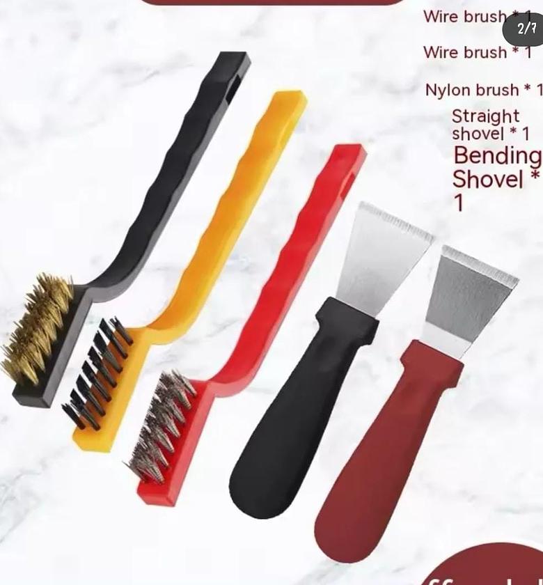 5 pcs Kitchen Cleaning Brush Set. image