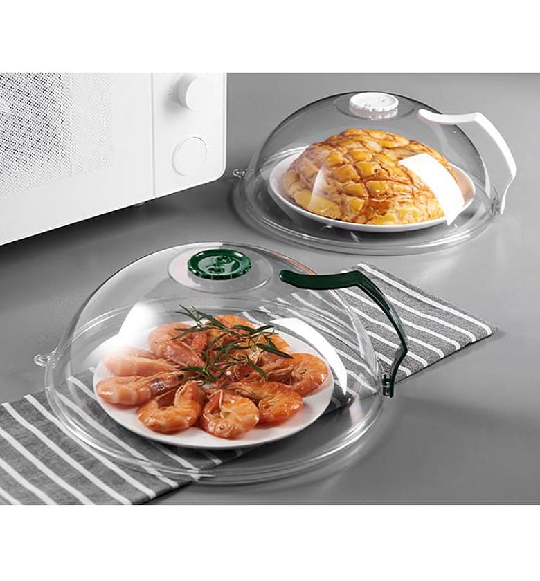 High Temperature Resistance Microwave Splash cover with BPA Microwave Cover Protective Cover with Steam Hole image
