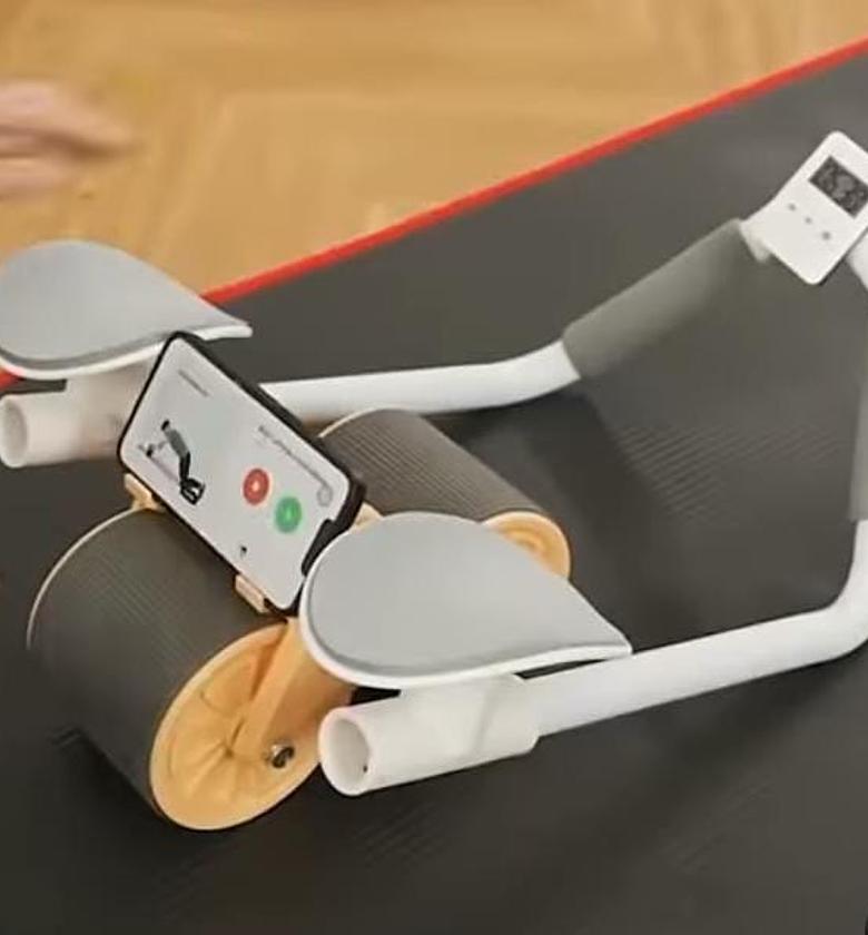 ELBOW SUPPORT. Abdominal wheel rebound elbow support image