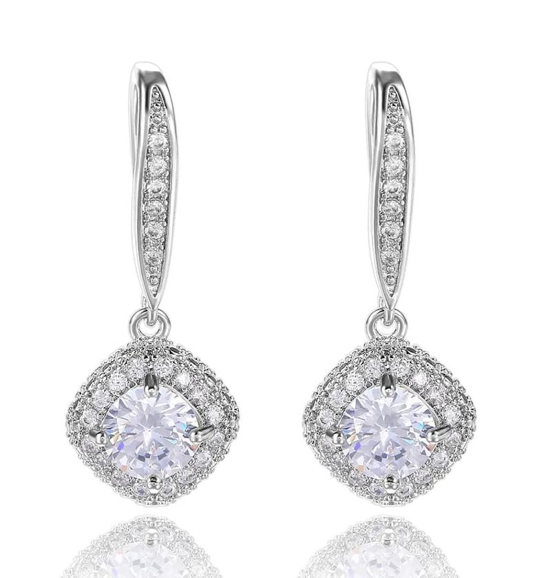 Cubic Zirconia drop earring image