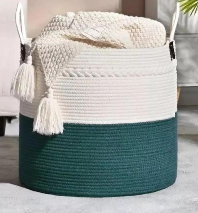 Cotton Rope Basket. image