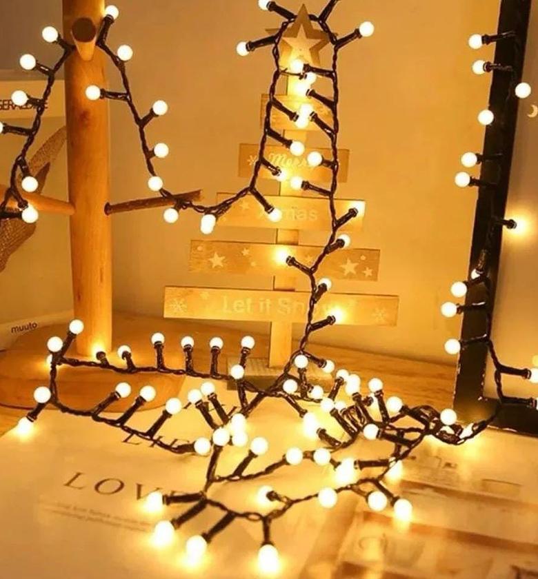 Decorative Led Black Cable Fairy lights. image