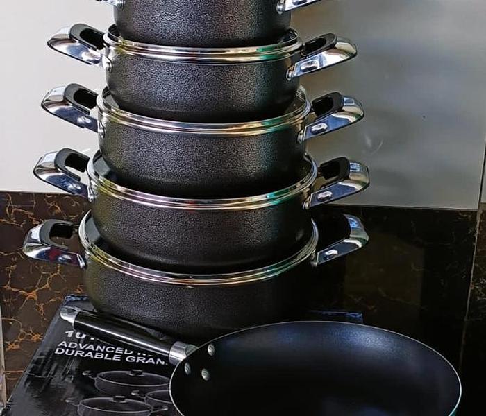 10 pcs jp nonstick cookware set image