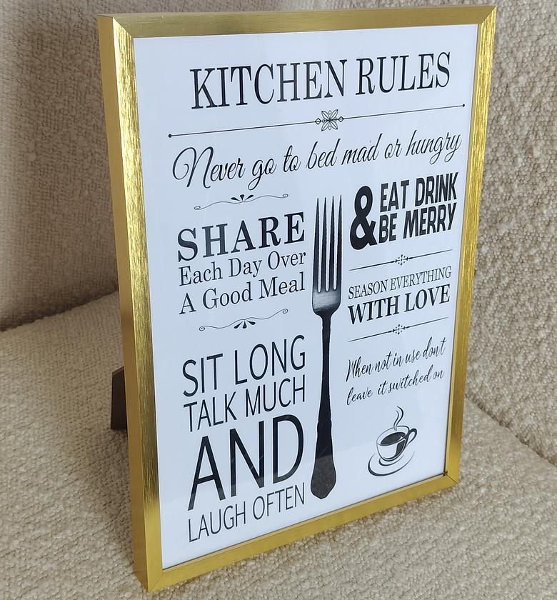 Kitchen rules  image