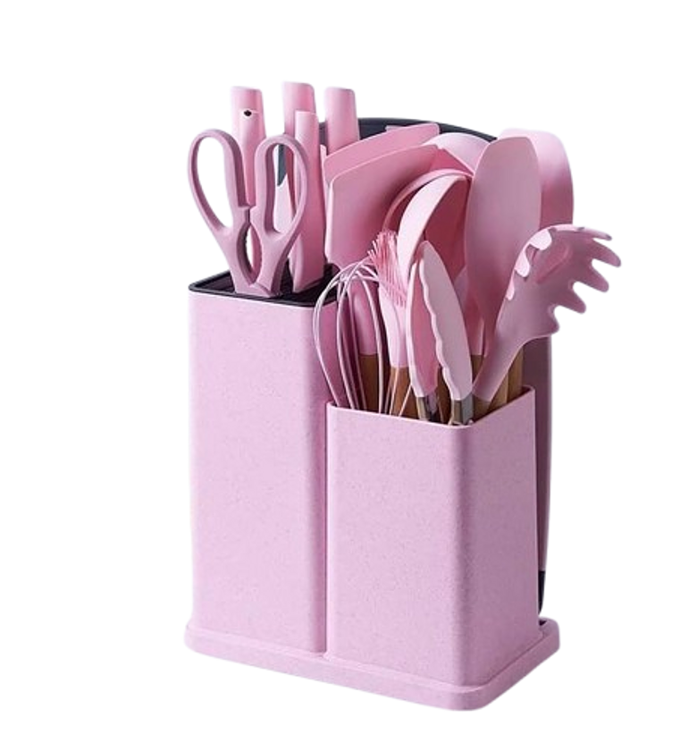 19-Piece Silicone Spoon Set image
