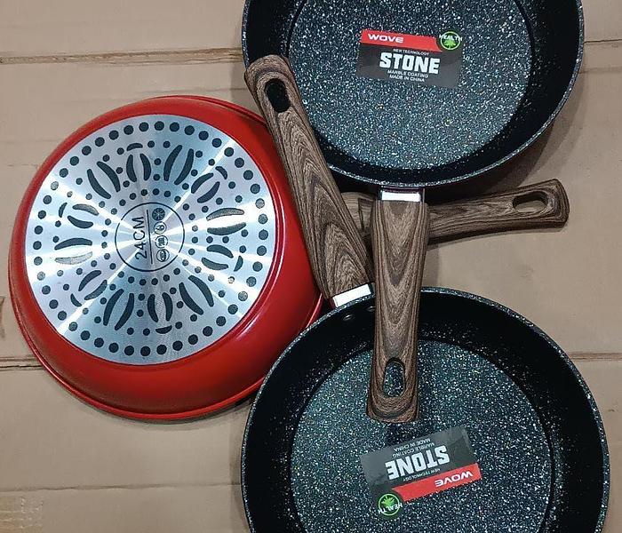 Granite Heavy Guage Nonstick Stone Mable Frying Pan image