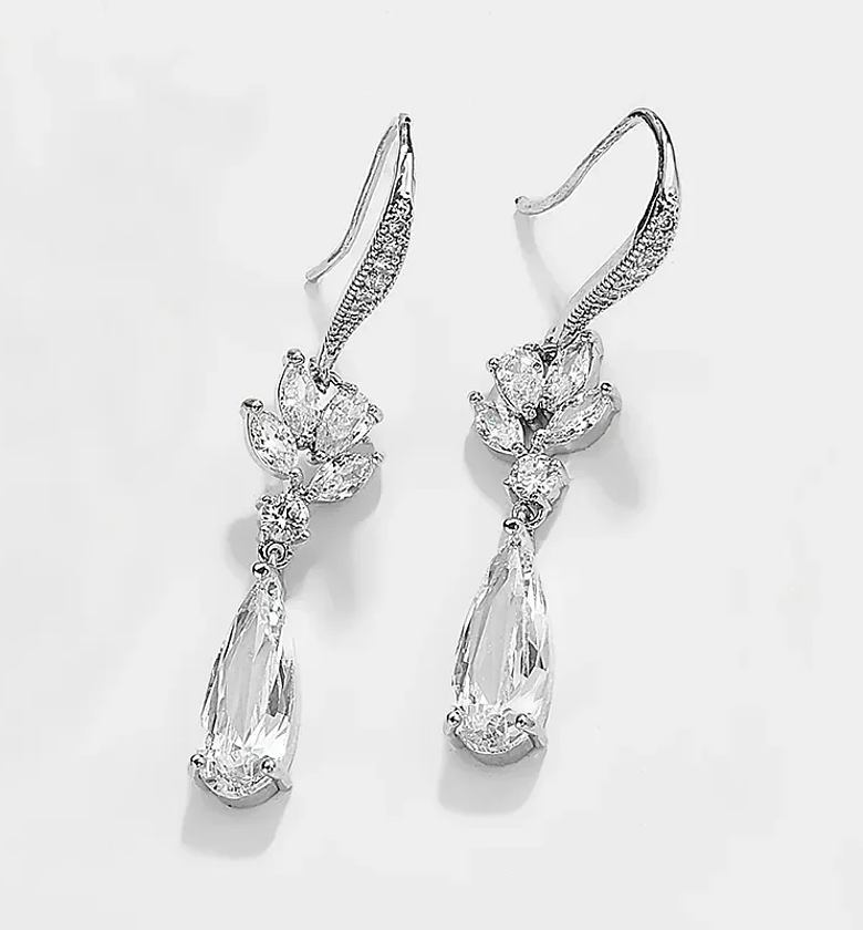 Cubic Zirconia drop earring image