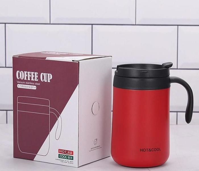 THERMOMUG WITH HANDLE COFFEE CUP image