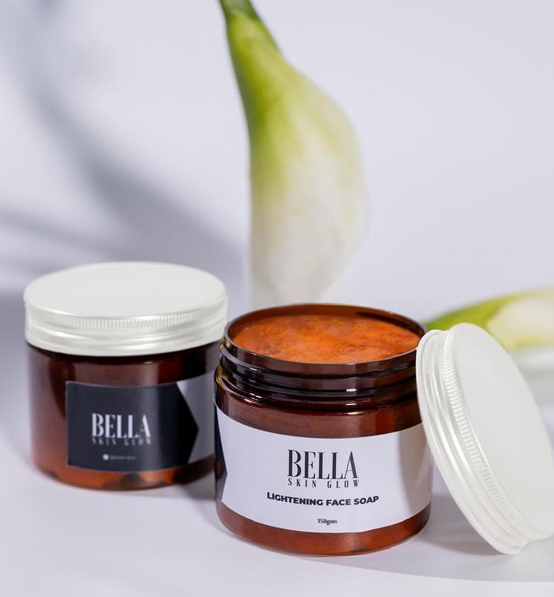 Lighting face soap image