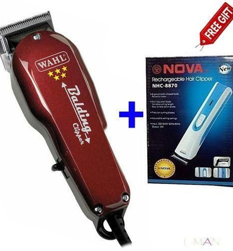 Shaving Machine. Wahl Professional Balding Kinyozi Machine Comes  With A Free Nova  Rechargeable Shaver image