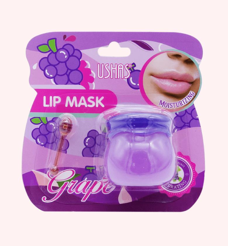 Moisturizing grape lip mask  image