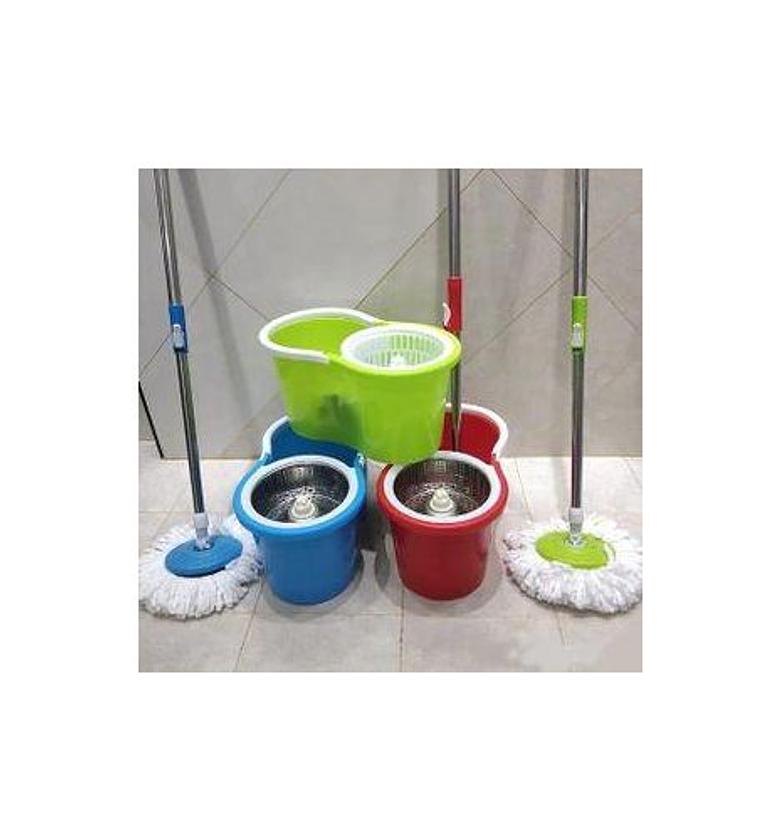 Rotating 360 Spin Mopper And Bucket Set image