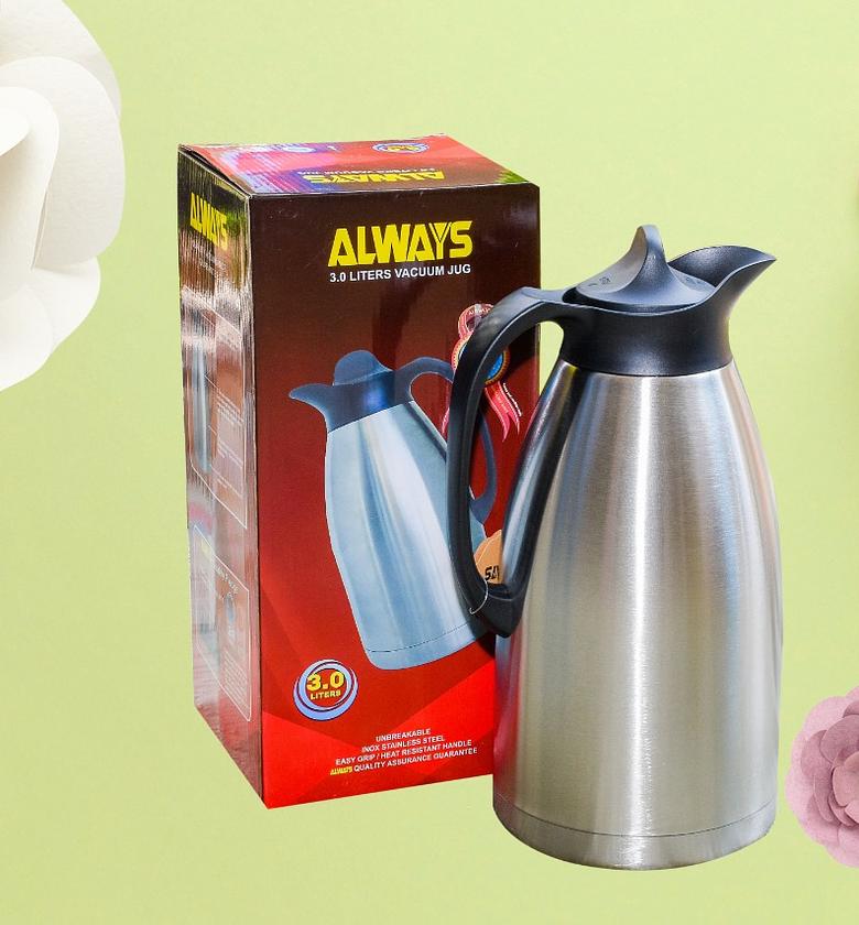 Always Original Thermal Insulated Unbreakable 2LTR Flask Stainless Steel Flask image