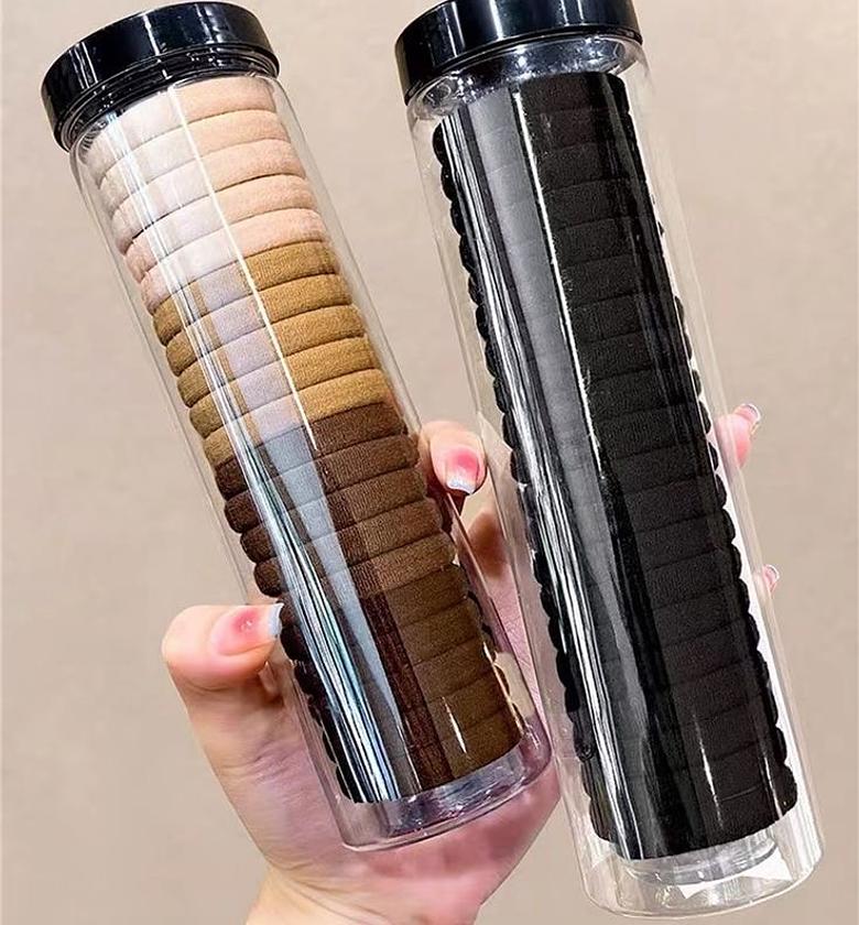 Elastic durable hair ties image