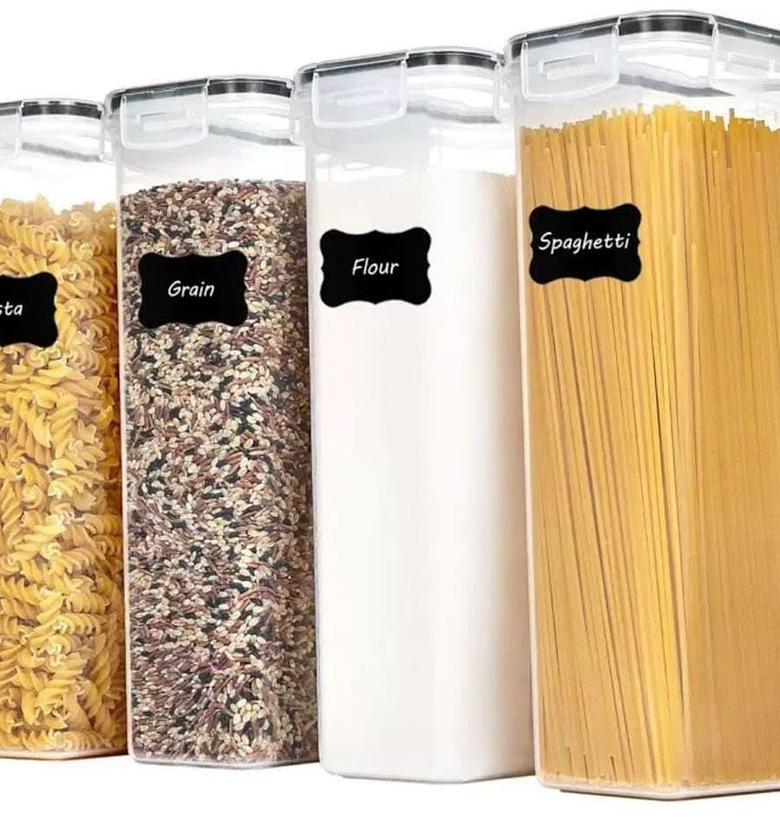 4pcs airtight food storage containers. image