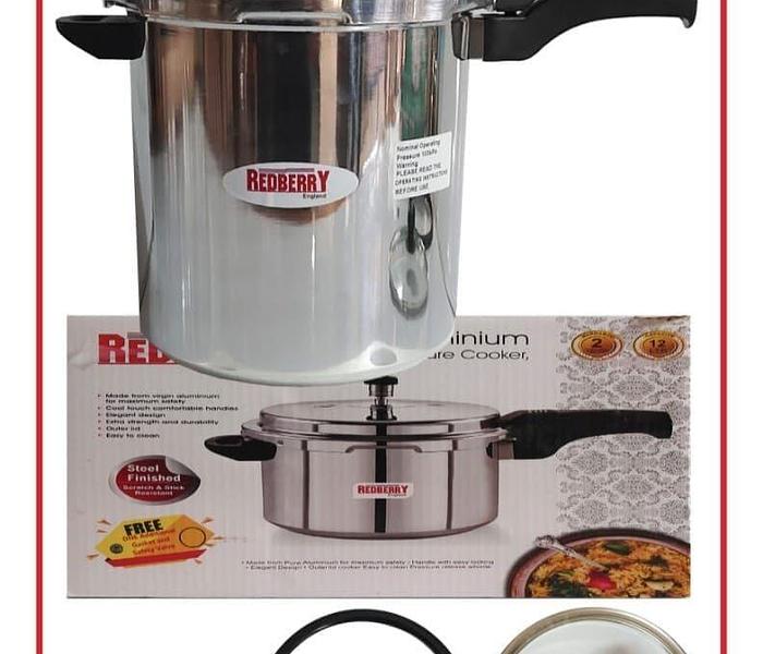 10LTR-Aluminium Redberry pressure cooker image