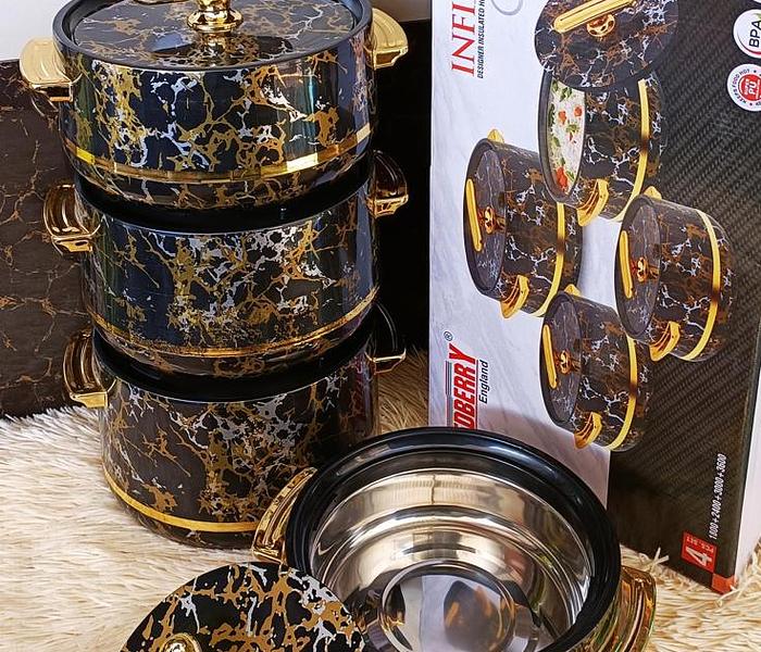 4 pcs infinite Professional Insulated hotpot image