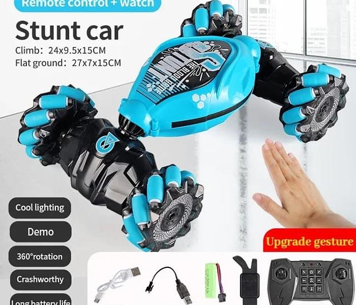 Rechargeable Remote Control Hand gesture remote  Stunt Car image
