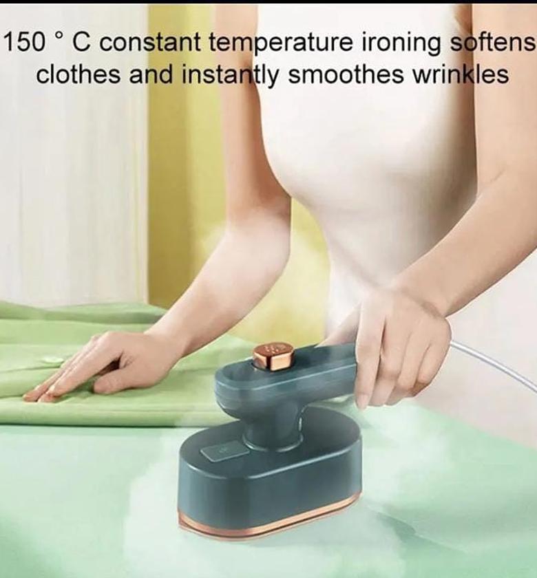 Mini portable steam ironing machine  image
