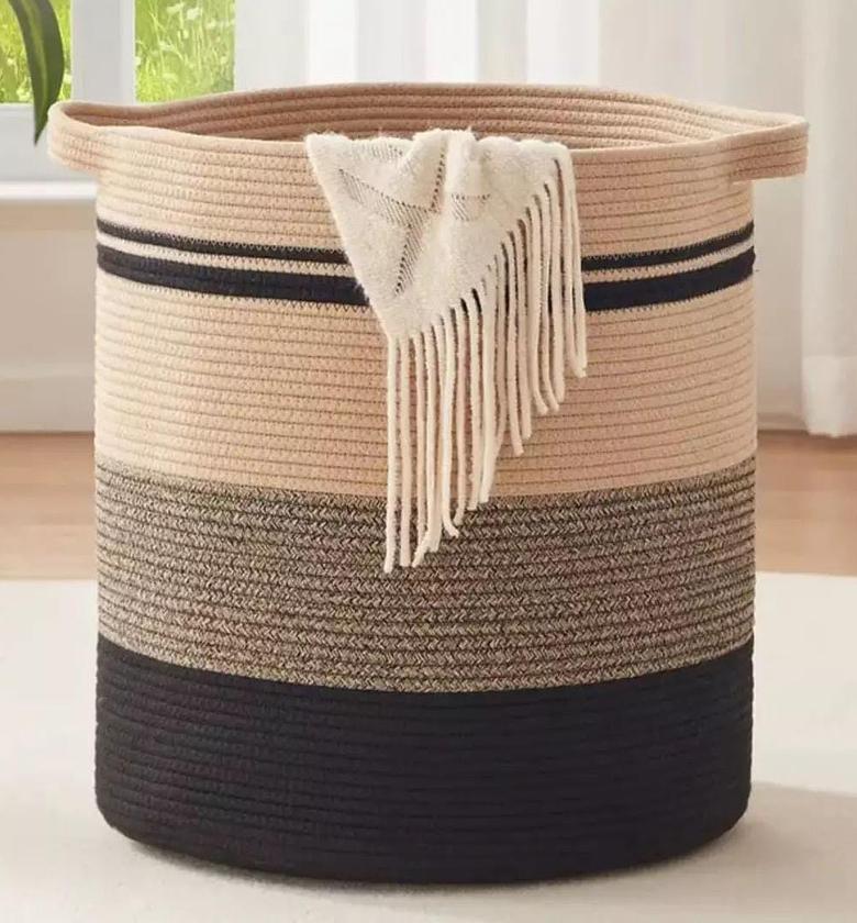 Cotton Rope Basket. image