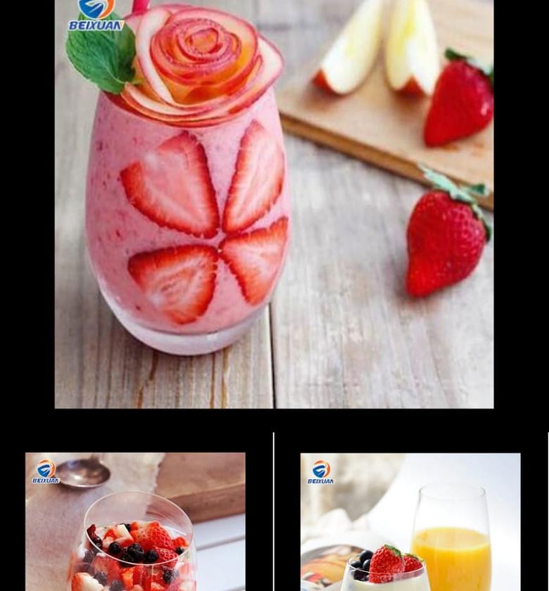  oval stemless glasses set of 6 for red or white wine, stemless glassware, no stem wine glasses, drinking glasses, clear image