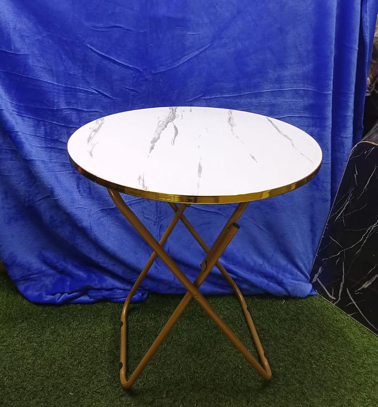 foldable coffee tables & chairs    Size Tables - 60cm wide &70cm height  image