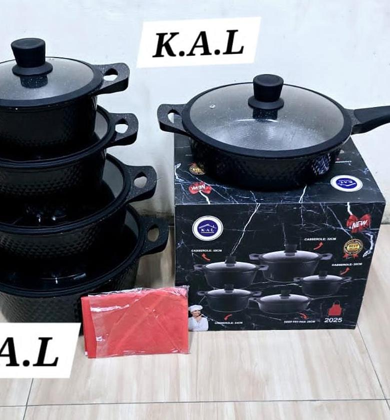 Bosch 11 PCS Granite Cookware Set with Silicone Lid image