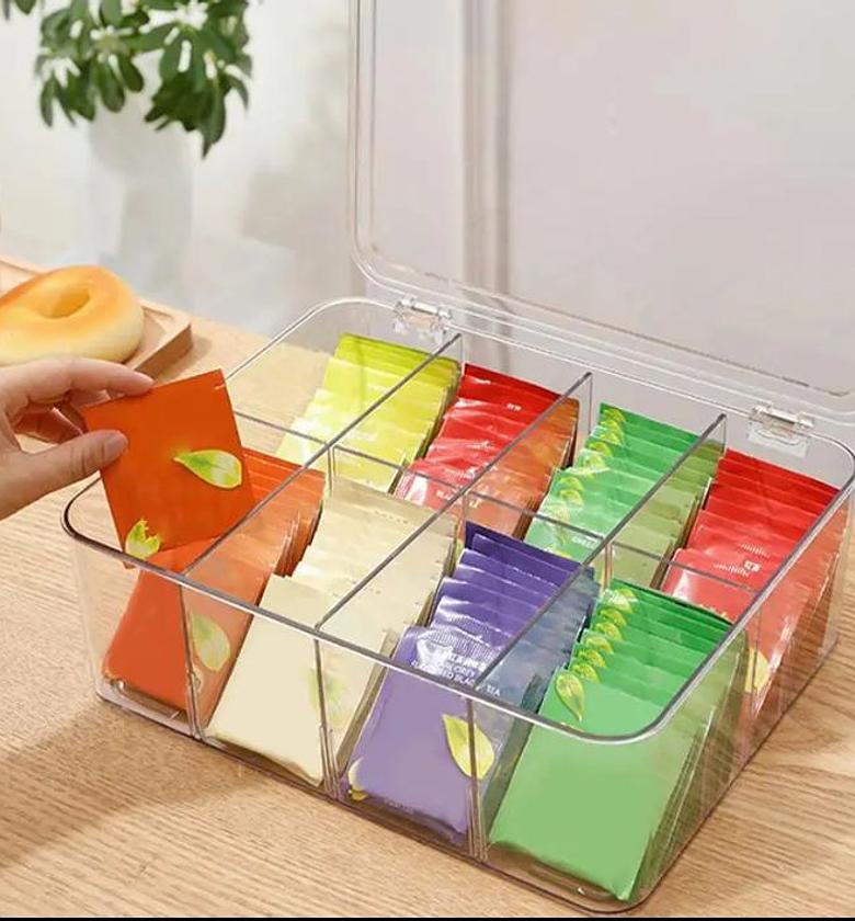 Acrylic Tea Bag Organizer with cover image