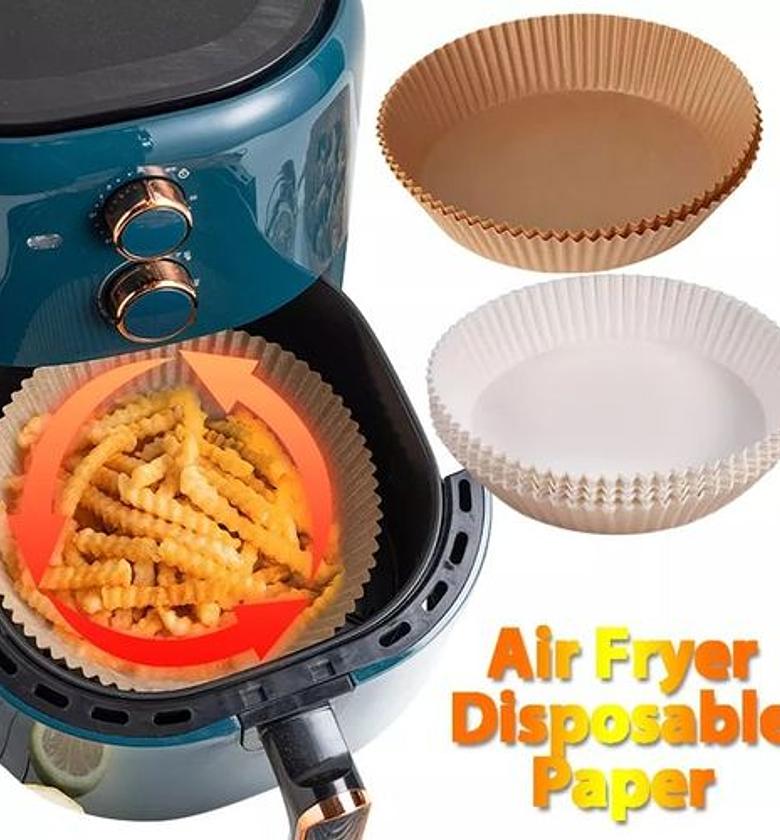 AIR FRYER PAPERS. 25pcs Air Fryer Oil Absorbing Paper image