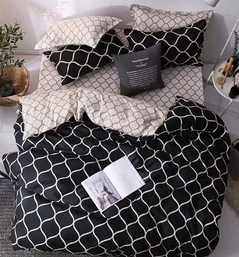 Luxury Nordic style Cotton Microfiber Duvet cover sets. image