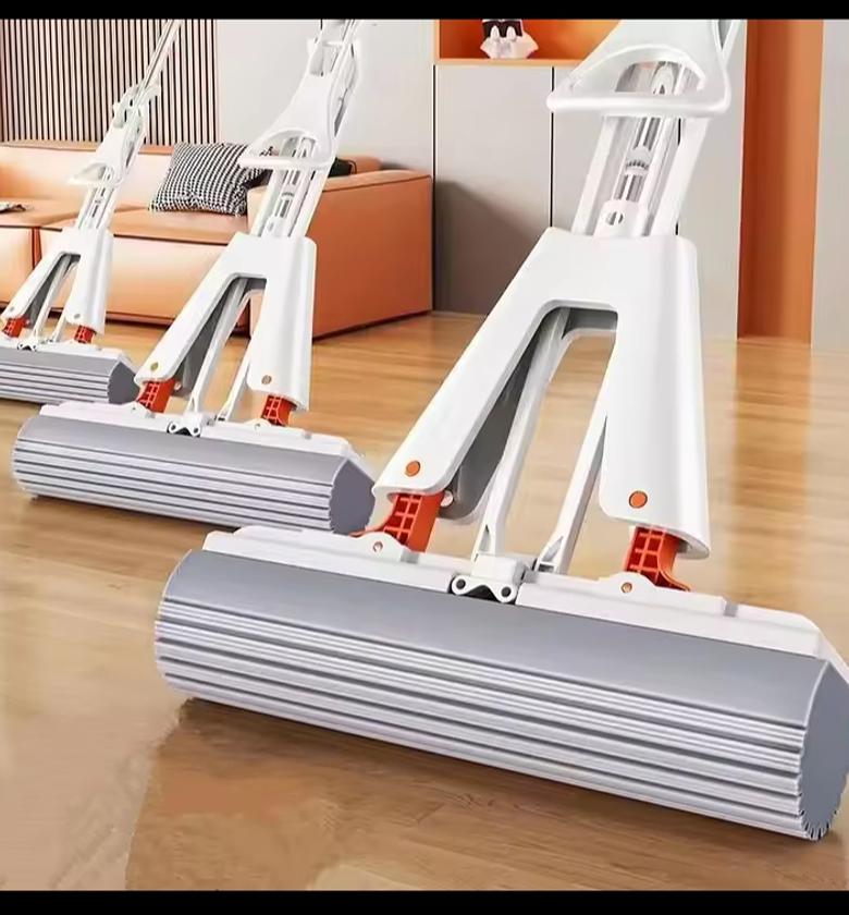  High quality self squeezing sponge mop image