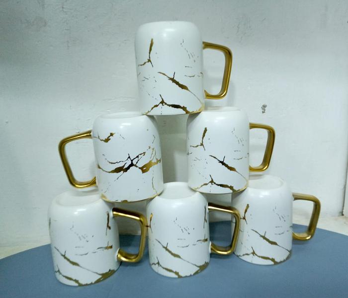 Marble channel cup gold image