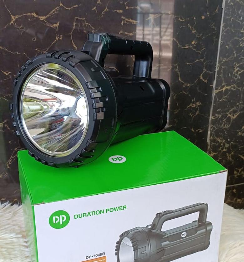 Dp Super Bright Long Range Portable Rechargeable Torch image