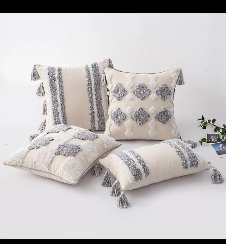 Tassel Lumber Pillowcases  45×45cm image