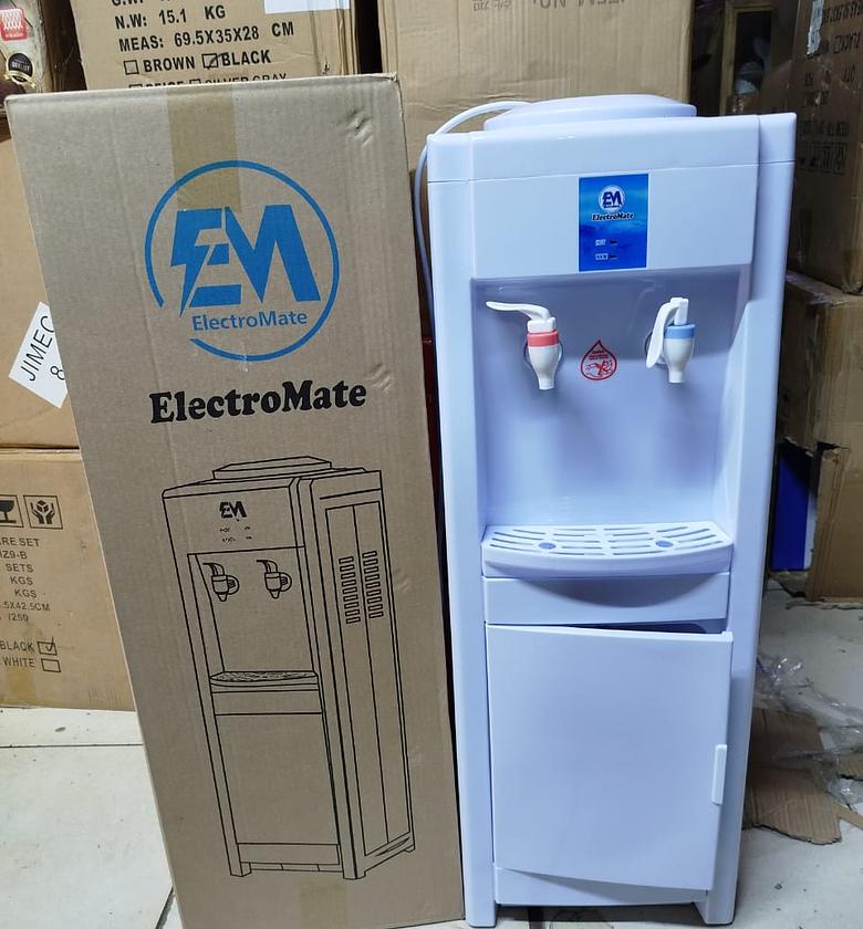 WATER DISPENSER. Free standing electromate water dispenser hot and normal  image