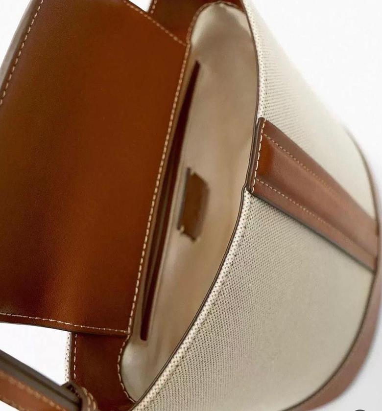 Zara - Ella Canvas Bucket Handbag image