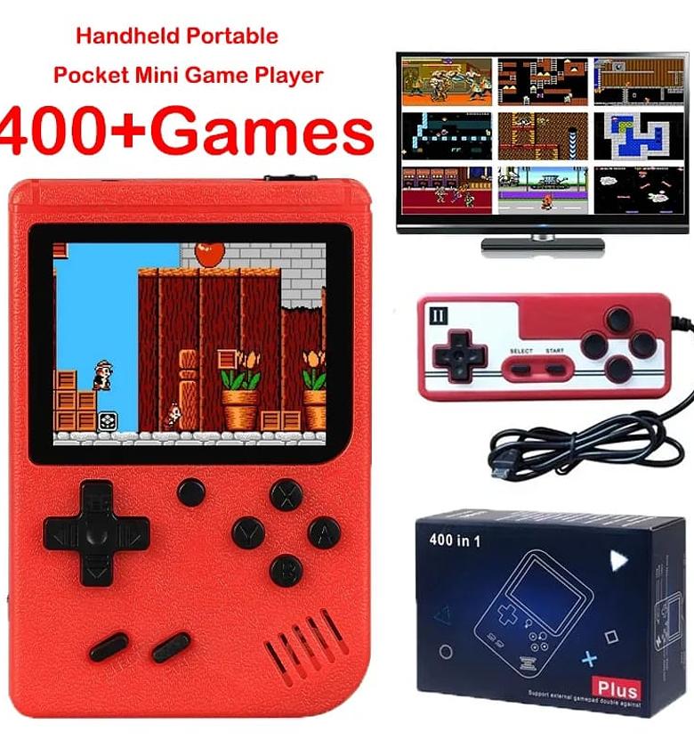 CONSOLE GAME. Mini video game console image