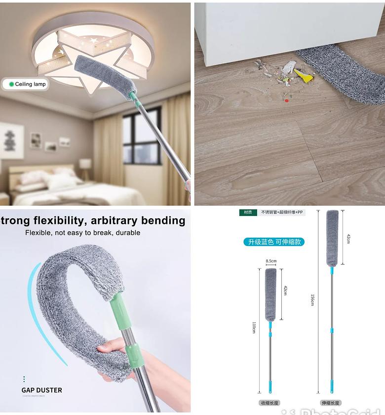 DUST BRUSH. Long handle dust brush image