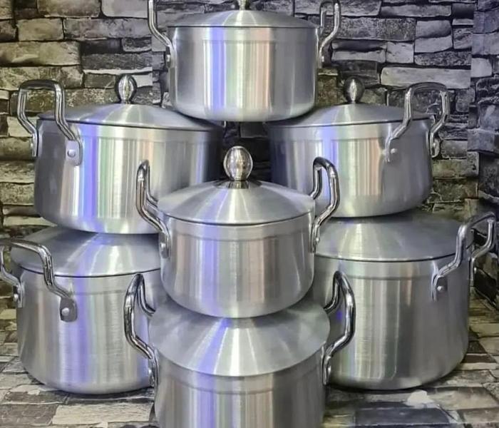 Tornado Stainless Aluminium Cookware Sufuria Set image