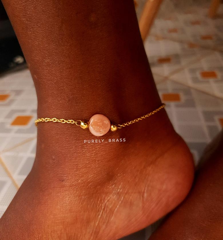 Purely brass anklets image