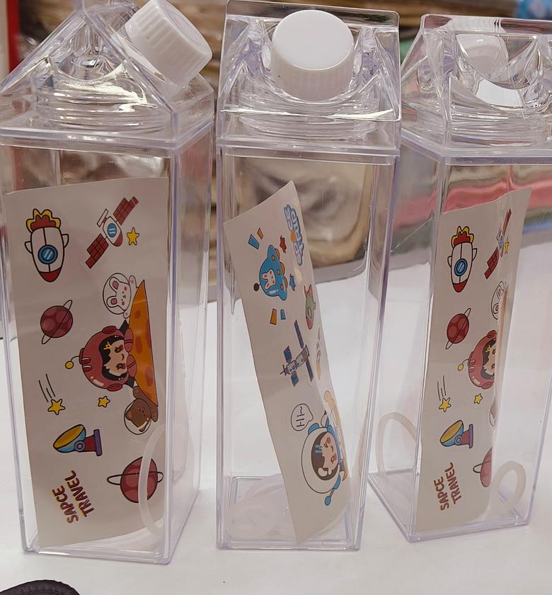 500ml Milk /Water/Juice Bottle - Clear image