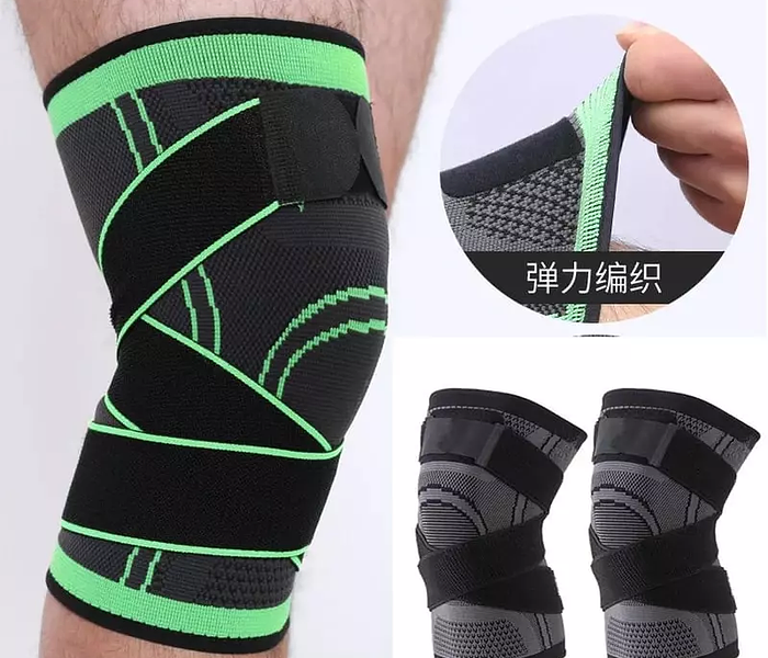 A pair Knee support sleeve image