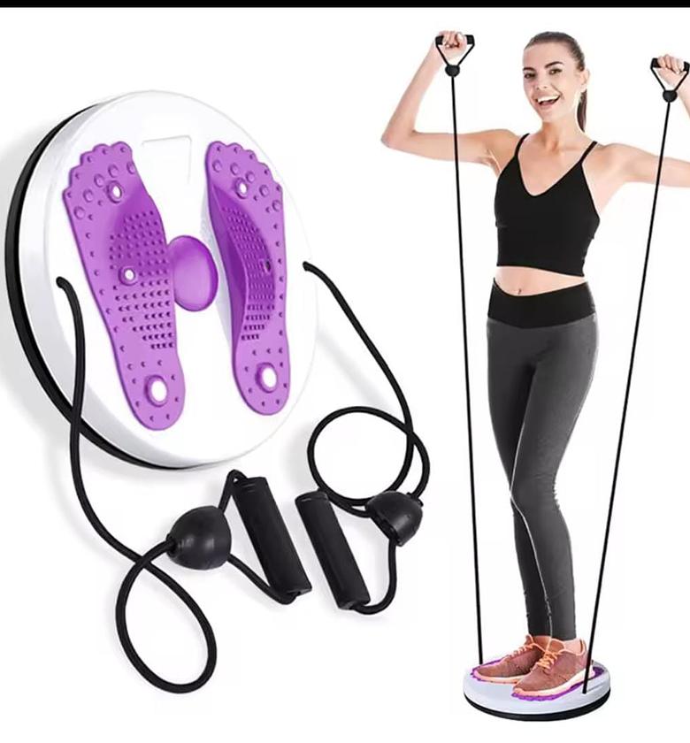 ✅Yoga twisting disc plate unisex waist trainer, image