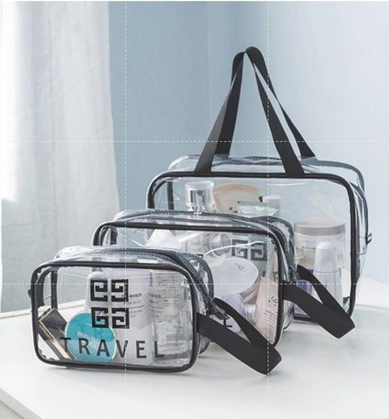 3pc waterproof multipurpose travel bags image