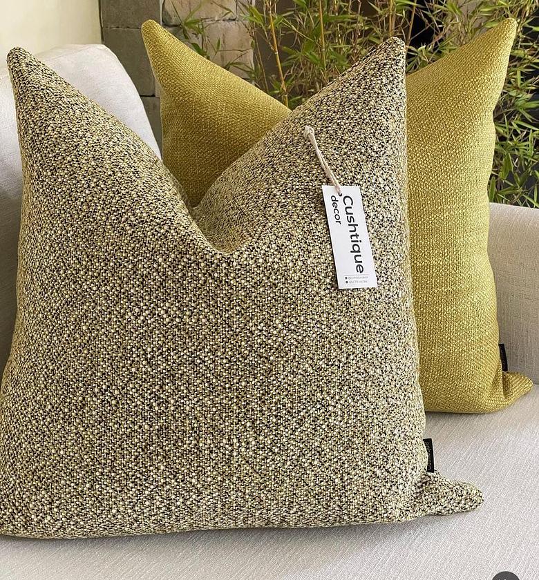 LEMON DOTTED CUSHION image
