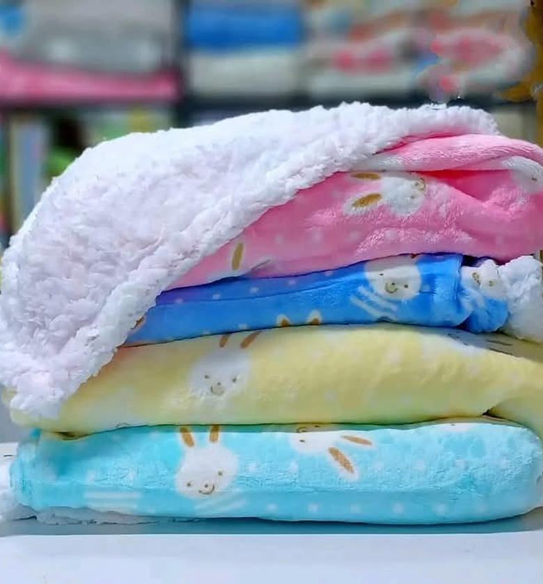 Fashion Super Soft Baby Double Layer Shawl image