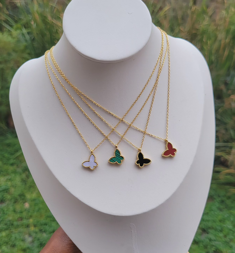 Sofia  butterfly necklace  image