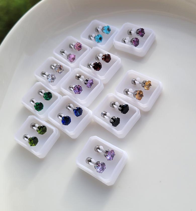 Round screw studs  image